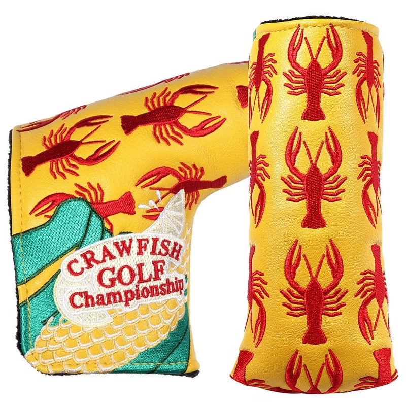 SHABIER Crawfish Golf Putter Cover Headcover for Blade Golf Putter Head Cover(Crawfish) - Image 1